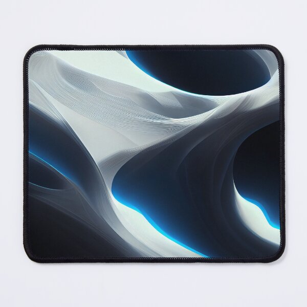Item preview, Abstract blue and white waves background. Azure vibrant colors. designed and sold by Marcin Jozwiak.