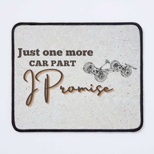 Item preview, Just One More Car Part I Promise | Light Background  designed and sold by embaarc.