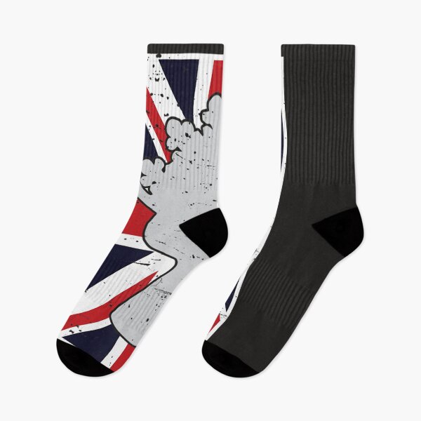 Item preview, Queen Of England  Grunge Union Jack British Flag Tee designed and sold by Maryjane Jadiel.