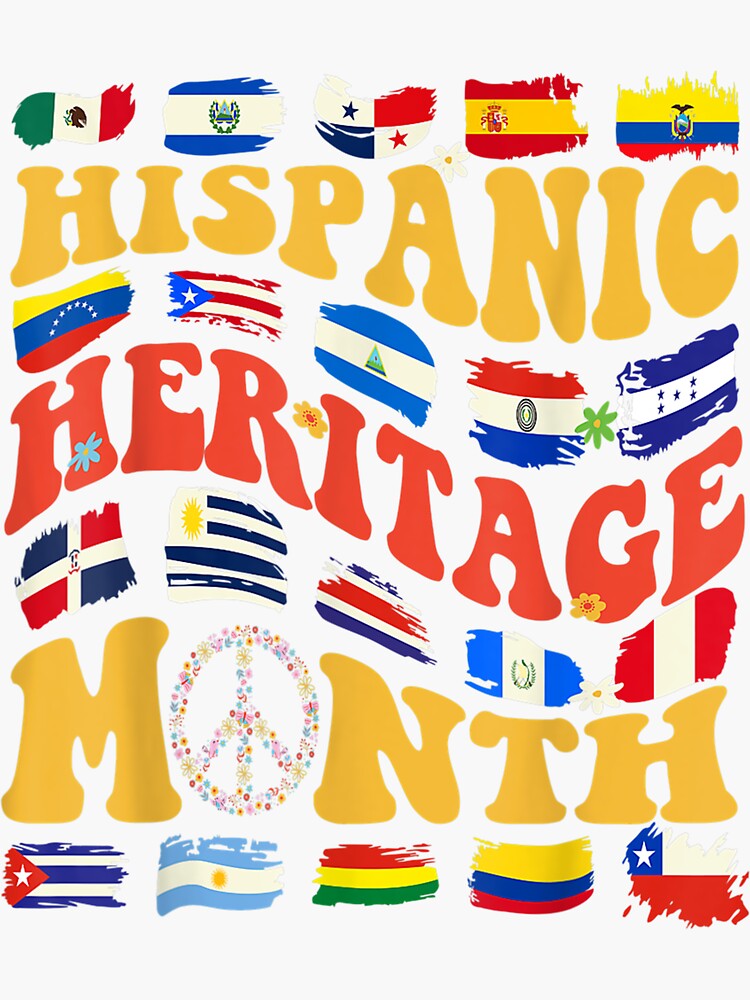 spanish-speaking-countries-flags-hispanic-heritage-month-sticker-for