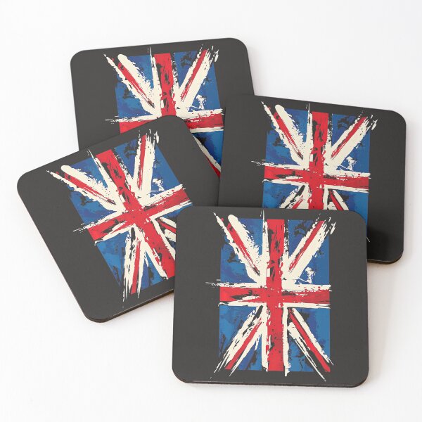 Item preview, Union Jack British England United Kingdom Brushed Flag   designed and sold by bagenajayib.
