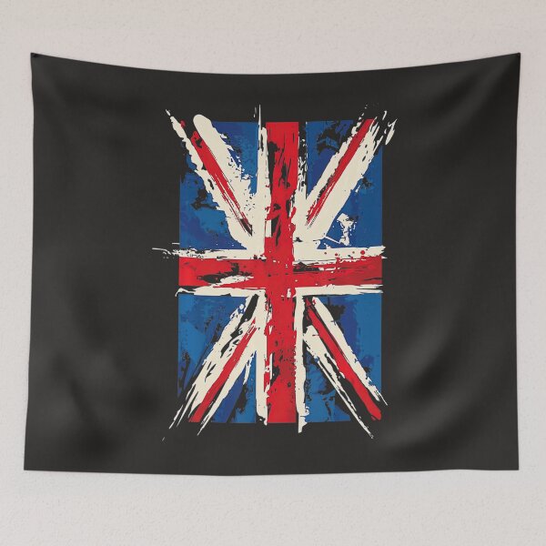 Item preview, Union Jack British England United Kingdom Brushed Flag   designed and sold by bagenajayib.