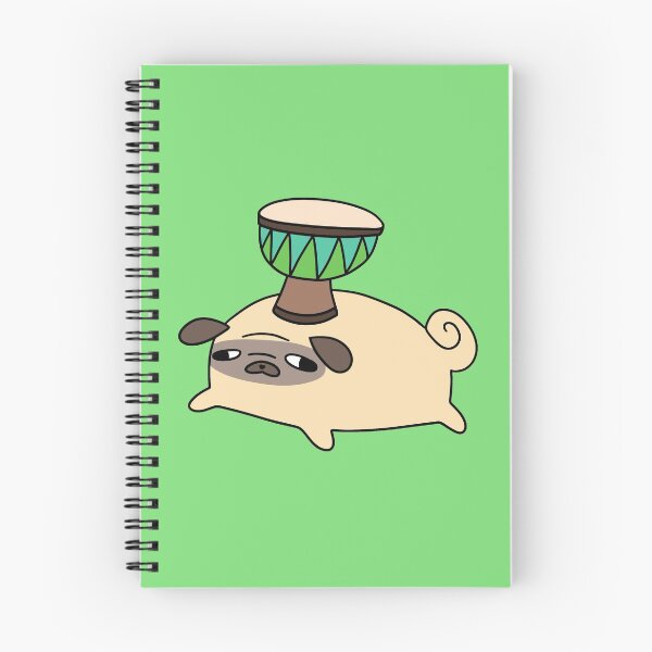 Item preview, Pug and Little Djembe designed and sold by SaradaBoru.