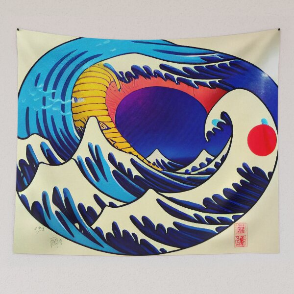 Item preview, Japanese Great Wave designed and sold by Studiowatermars.