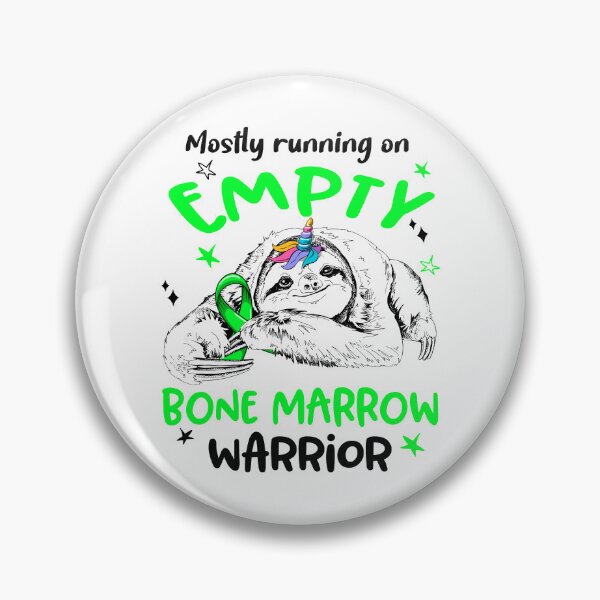Item preview, Mostly running on Empty Bone Marrow Warrior designed and sold by ElizabethS809.