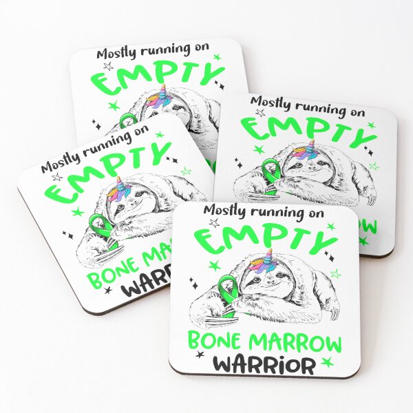 Item preview, Mostly running on Empty Bone Marrow Warrior designed and sold by ElizabethS809.