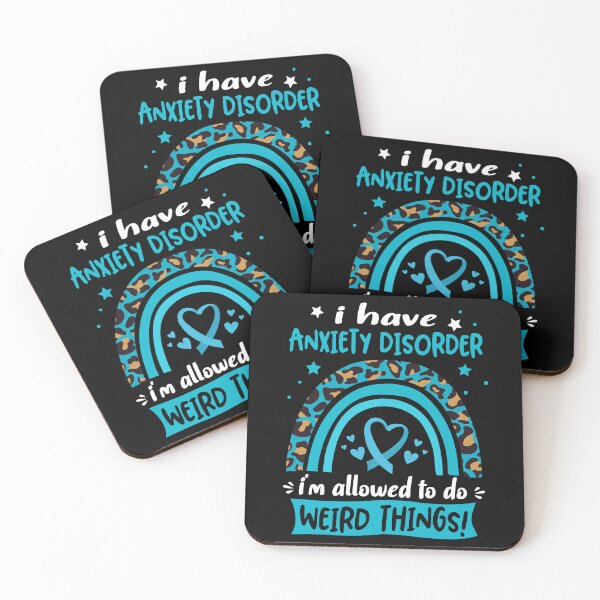 Item preview, Anxiety Disorder Awareness - I have Anxiety Disorder i am allowed to do Weird Things! designed and sold by KirstybShop.
