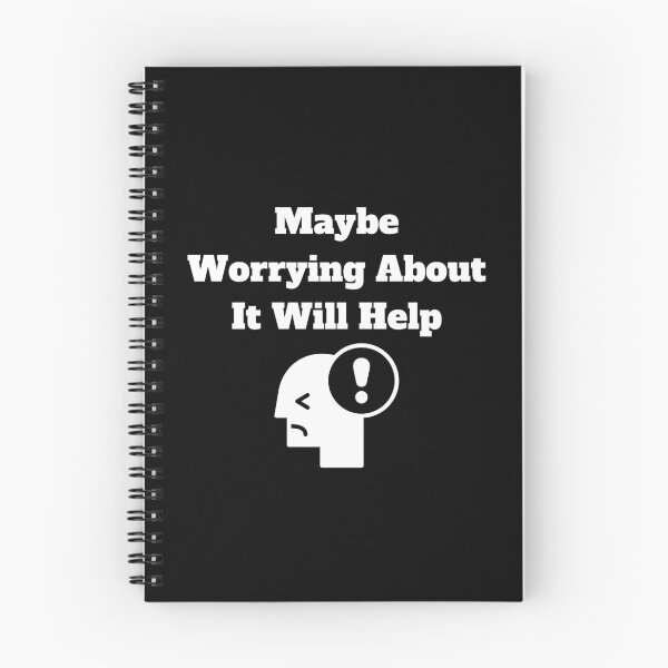 Item preview, Maybe Worrying About It Will Help designed and sold by Marvett-World.