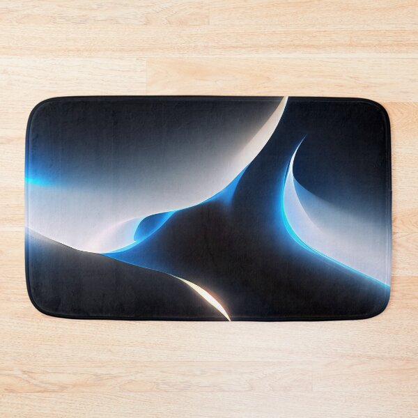 Item preview, Abstract blue and white waves background. Azure vibrant colors. designed and sold by Marcin Jozwiak.