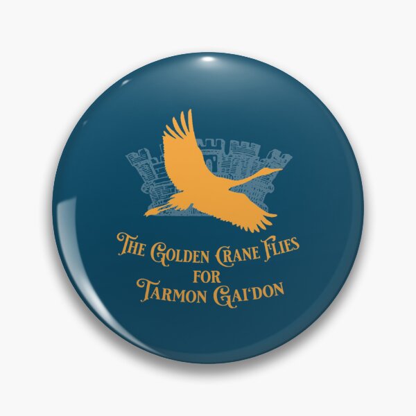 Item preview, The Golden Crane Flies for Tarmon Gai_don     designed and sold by FrankieTucker98.