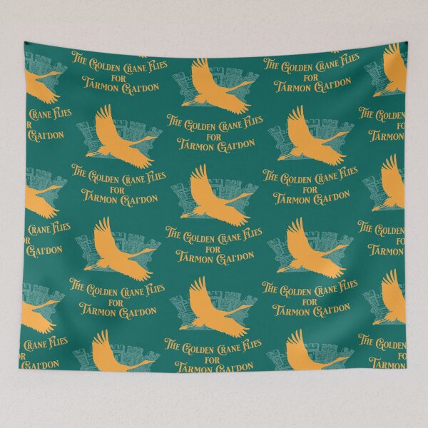 Item preview, The Golden Crane Flies for Tarmon Gai_don     designed and sold by FrankieTucker98.