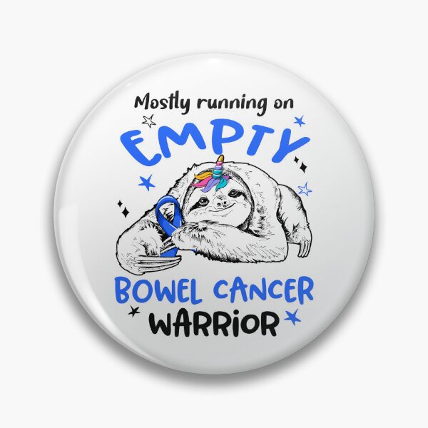 Item preview, Mostly running on Empty Bowel Cancer Warrior designed and sold by ElizabethS809.