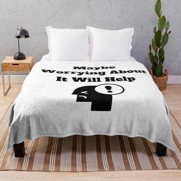 Item preview, Maybe Worrying About It Will Help designed and sold by Marvett-World.