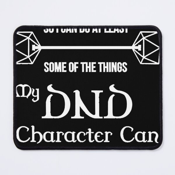 Item preview, DnD Character Workout in white Classic . designed and sold by kentochri.