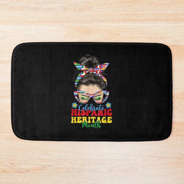 Item preview, Women National Hispanic Heritage Month Hippie Messy Bun designed and sold by Aronjoh.