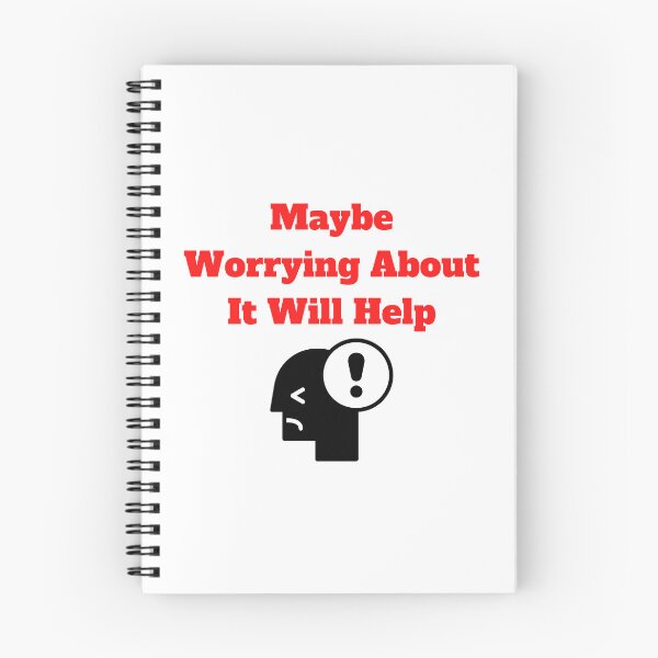 Item preview, Maybe Worrying About It Will Help designed and sold by Marvett-World.