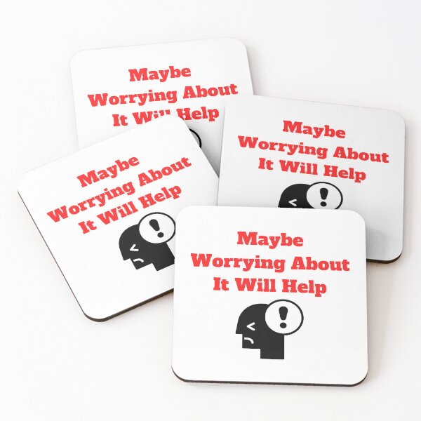 Item preview, Maybe Worrying About It Will Help designed and sold by Marvett-World.