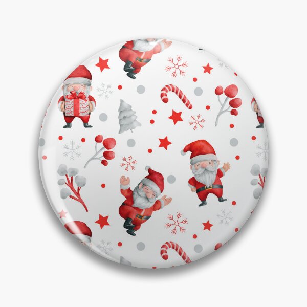 Item preview, Cute Santa Gnomes Christmas Pattern designed and sold by DigitalEffects.