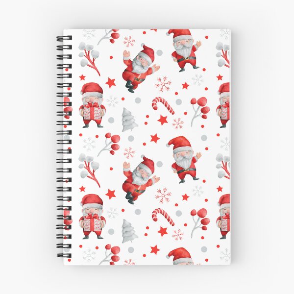 Item preview, Cute Santa Gnomes Christmas Pattern designed and sold by DigitalEffects.