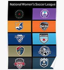 NWSL Teams Poster