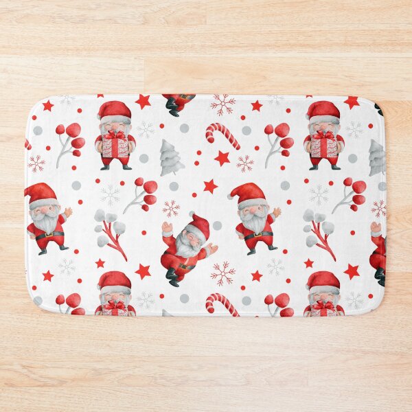 Item preview, Cute Santa Gnomes Christmas Pattern designed and sold by DigitalEffects.
