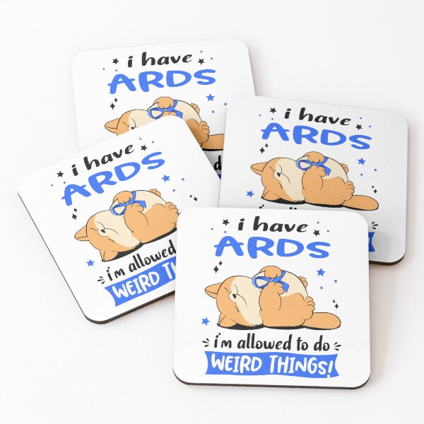 Item preview, ARDS Awareness Funny I have ARDS i'm allowed to do Weird Things! designed and sold by JanetShop809.