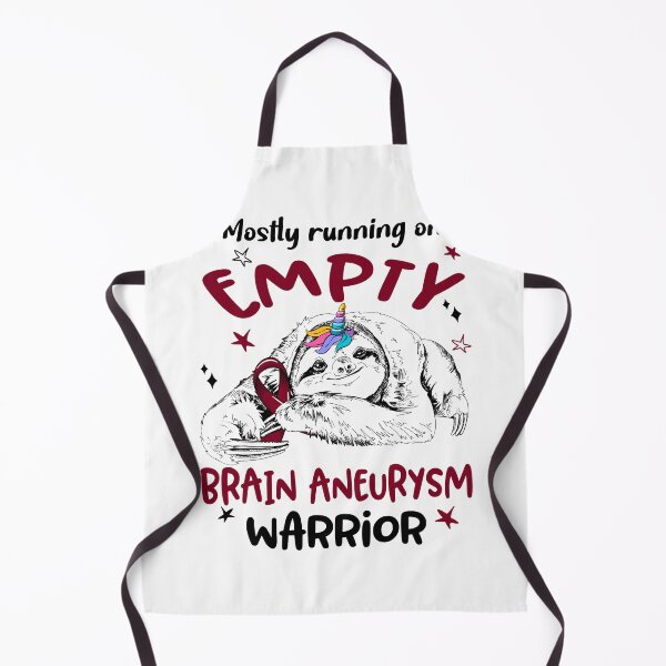 Item preview, Mostly running on Empty Brain Aneurysm Warrior designed and sold by ElizabethS809.