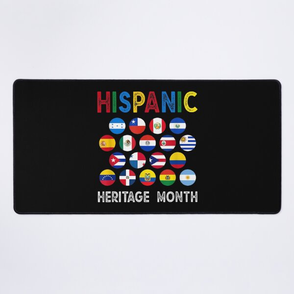 Item preview, National Hispanic Heritage Month Latin Countries Flags designed and sold by Aronjoh.