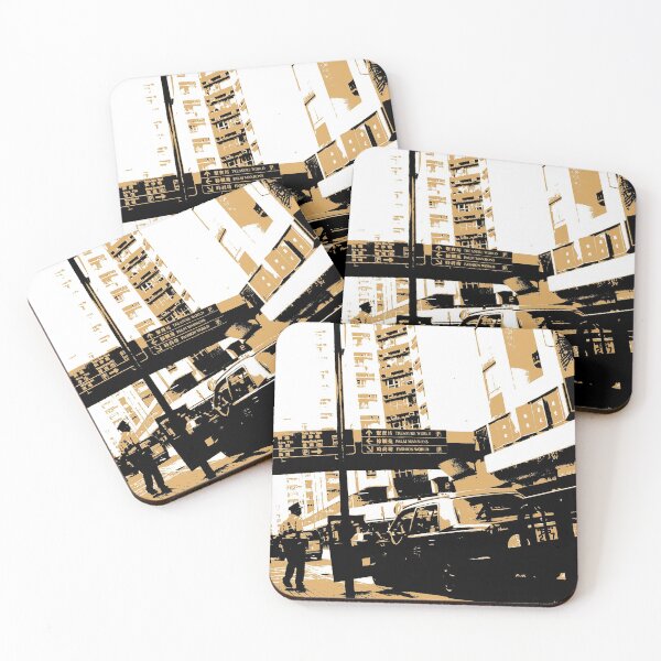 Artikelvorschau, Hongkong – Duotone – Taxi Fashion World entworfen und verkauft von Hell-Prints.