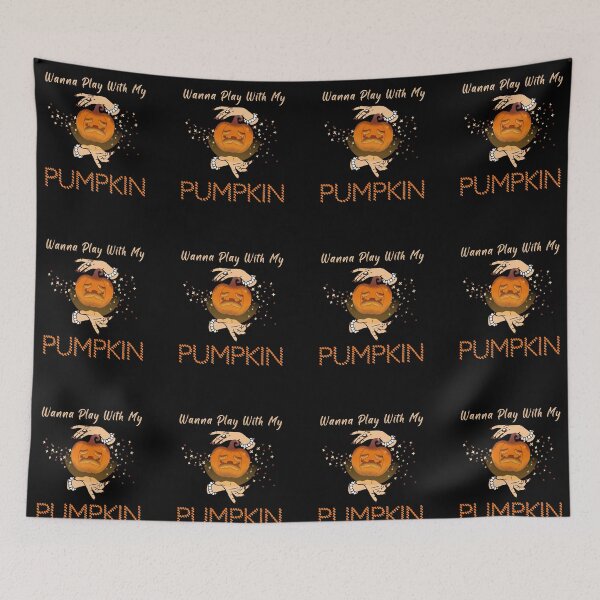 Item preview, Wanna Play With My Pumpkin (Scared Pumpkin) designed and sold by SimplyMe-Plus.