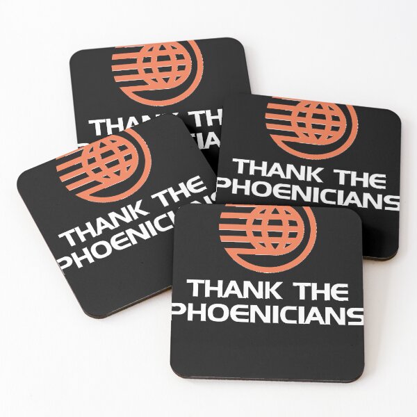 Item preview, Thank the Phoenicians!   designed and sold by Robeace.