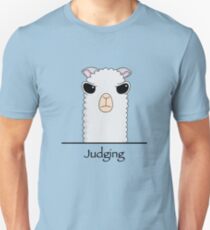 Judging Alpaca Unisex T-Shirt