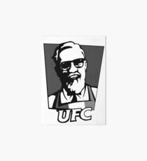 UFC McGroger Parody Monocrome Art Board