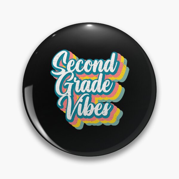 Item preview, Cool Retro Second Grade Vibes designed and sold by Elsayed Mosaad.