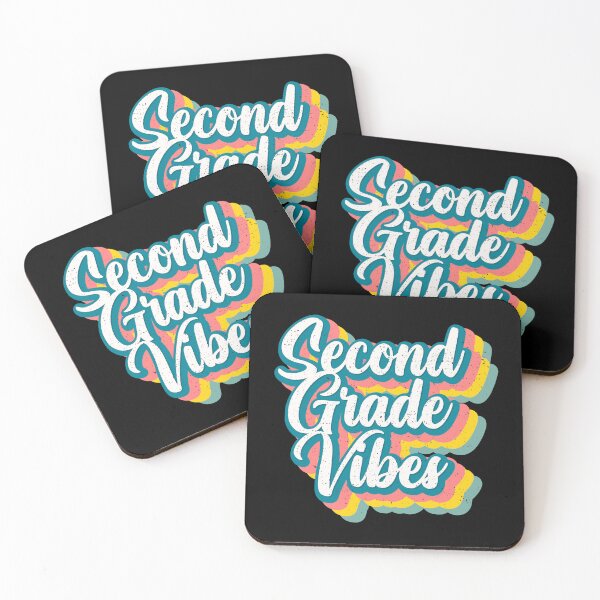 Item preview, Cool Retro Second Grade Vibes designed and sold by Elsayed Mosaad.