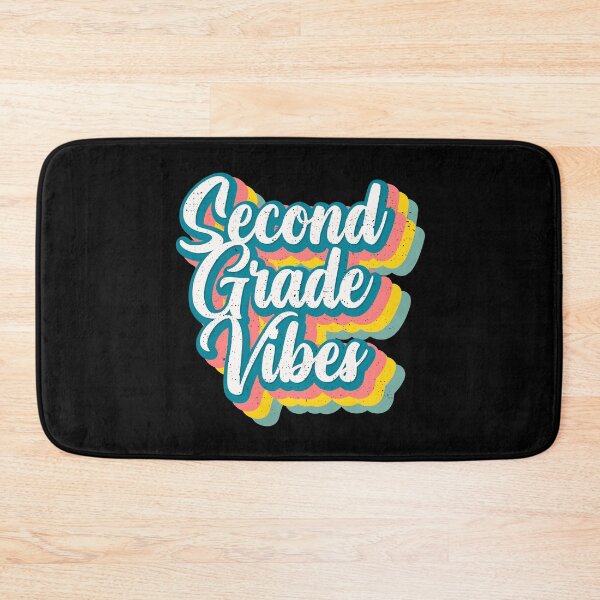 Item preview, Cool Retro Second Grade Vibes designed and sold by Elsayed Mosaad.