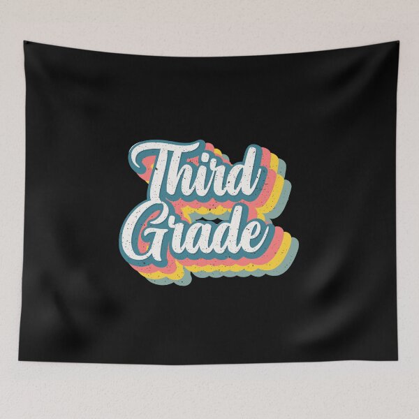 Item preview, Retro Third Grade designed and sold by Elsayed Mosaad.