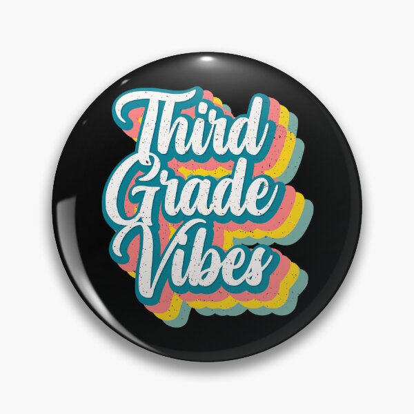 Item preview, Vintage Cool Third Grade Vibes designed and sold by Elsayed Mosaad.