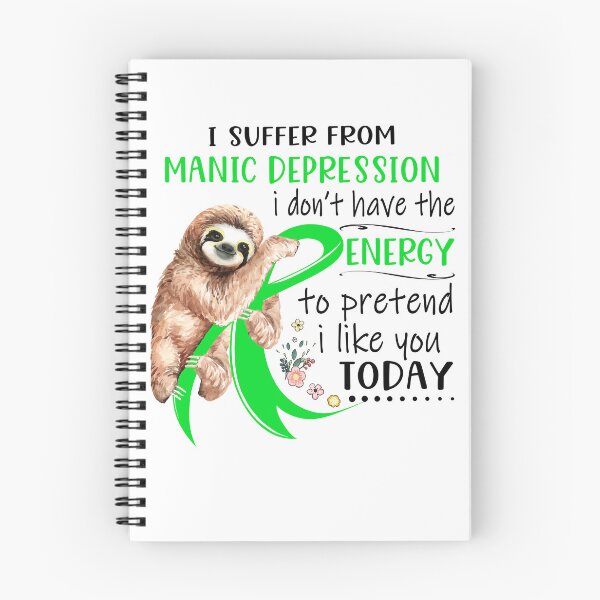 Item preview, I Suffer From Manic Depression i don't have the Energy To Pretend I Like You Today designed and sold by RunningShop.