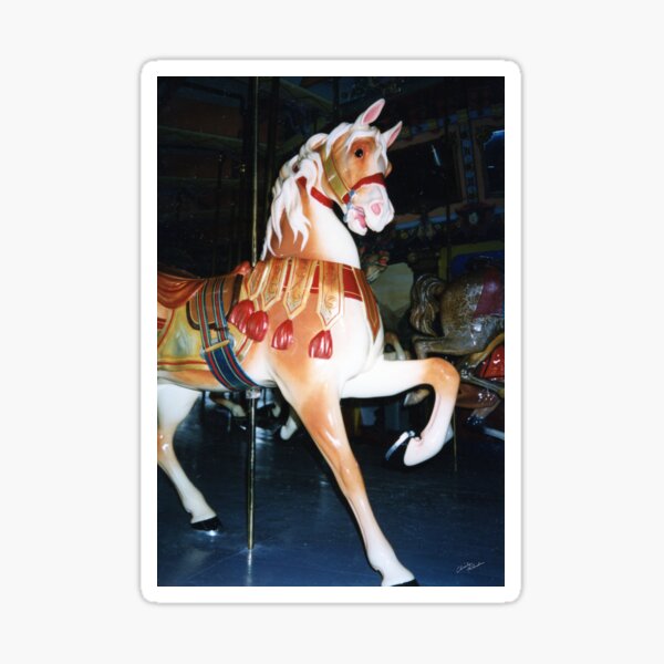 Wooden Thoroughbred Sticker