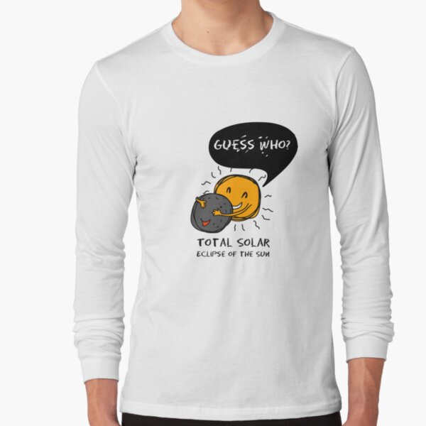Cute Guess Who? Total Solar Eclipse Of The Sun T Shirt