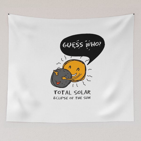 Item preview, Total Solar Eclipse of the Sun  Guess Who? Kids designed and sold by miracletee.