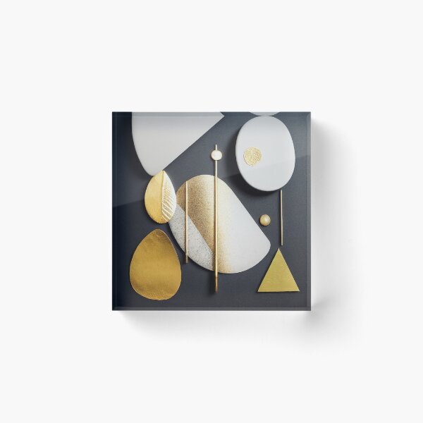 Minimalist 28 Acrylic Block