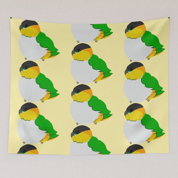 Item preview, Fatty black-headed Caique  designed and sold by Theco-colover.