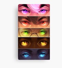 starry eyed: voltron Canvas Print