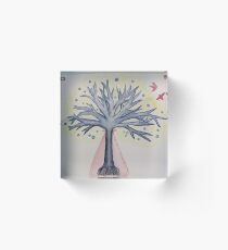 Scientific art Acrylic Block