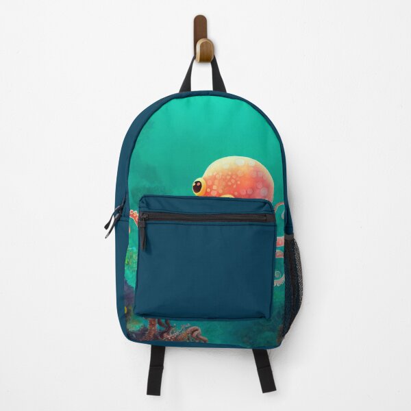 Item preview, Octopus in Coral Reef designed and sold by devath.