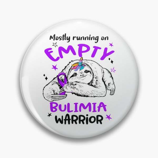 Item preview, Mostly running on Empty Bulimia Warrior designed and sold by ElizabethS809.