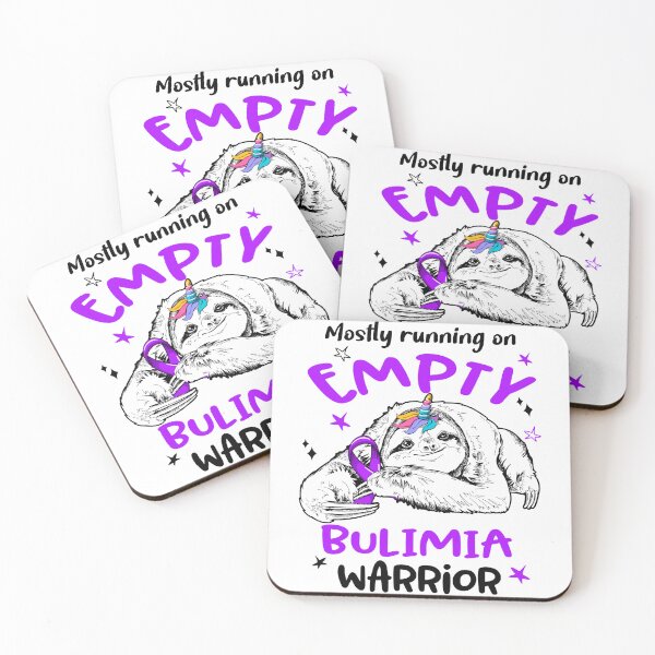Item preview, Mostly running on Empty Bulimia Warrior designed and sold by ElizabethS809.