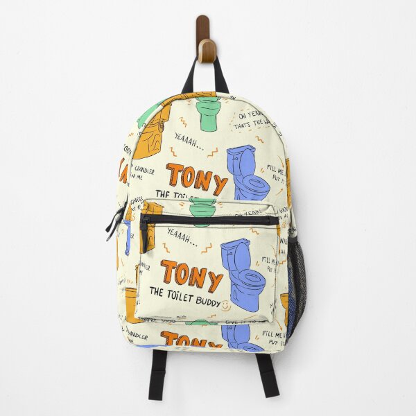 Item preview, tony the toilet buddy designed and sold by kuinif.